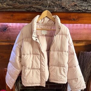 Thread & Supply Pink Puffer Jacket